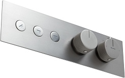 Allen Brau Смеситель для душа Liberty 5.33003-BN (с внутренней частью, 3 выхода) никель браш – фотография-8